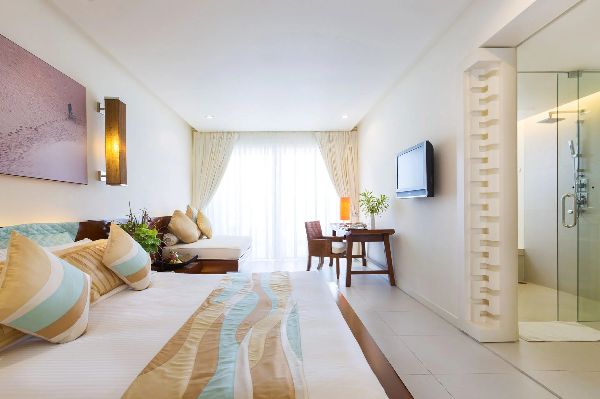 Photo interieur hotel resort Laurent X. Dubois